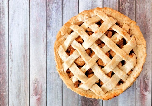 An apple pie from an Apple Picking Farm near the Quad Cities